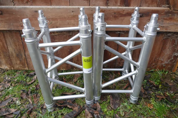 2x Global Truss F34P (Heavy) 4 Punkt Traverse 2x 0,5m